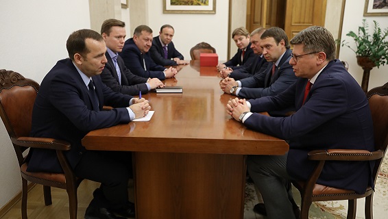 Встреча с губернатором