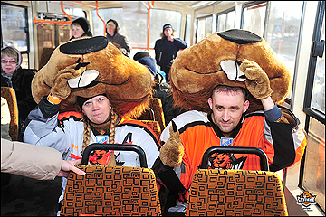 Бобры едут за пиццей