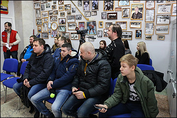 Встреча "Химика" с фанатами