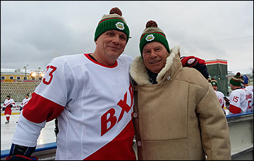 Виктор Левашов и Майк Кинэн